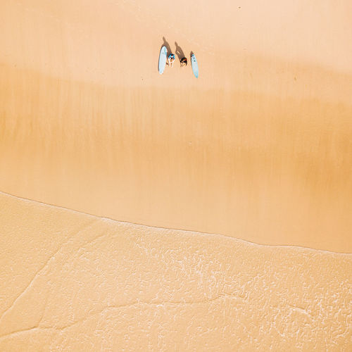 Sand dune in desert