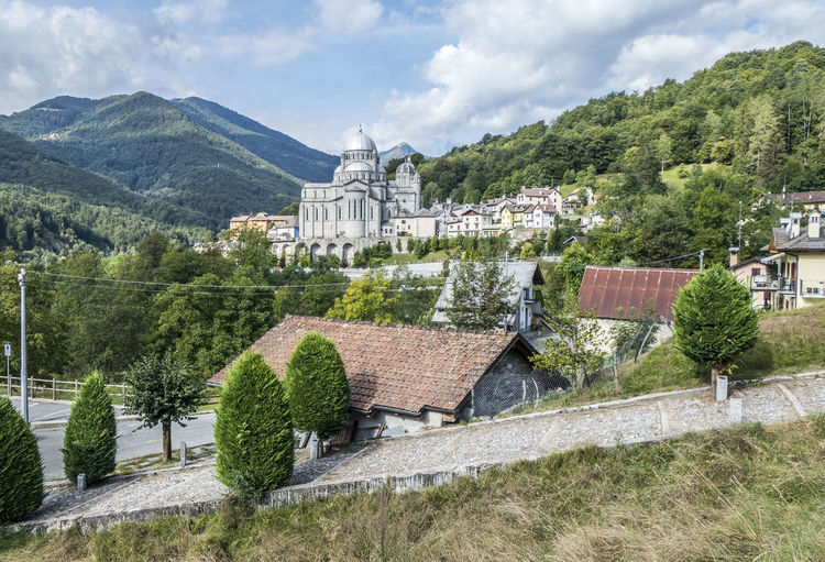 The beautiful sanctuary in re in piedmont