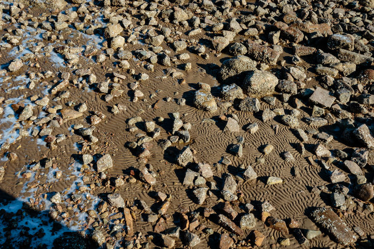 Full frame shot of sand