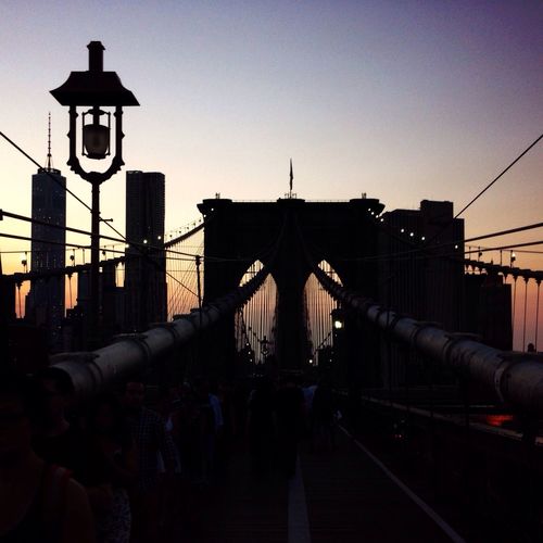 Railroad track against sky