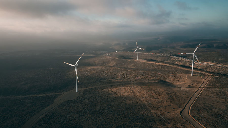 Renewable energy, wind farm