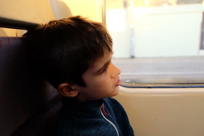 Close-up of boy