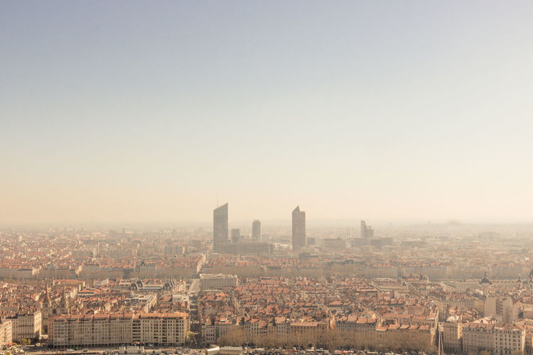 Air pollution in an european city