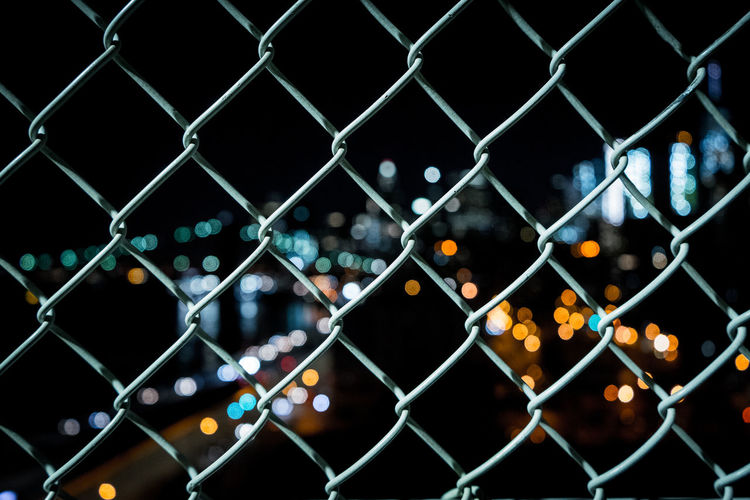 Full frame shot of chainlink fence