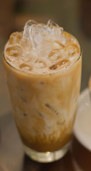 Close-up of cold drink