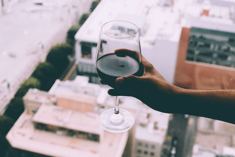 Red wine afternoon 