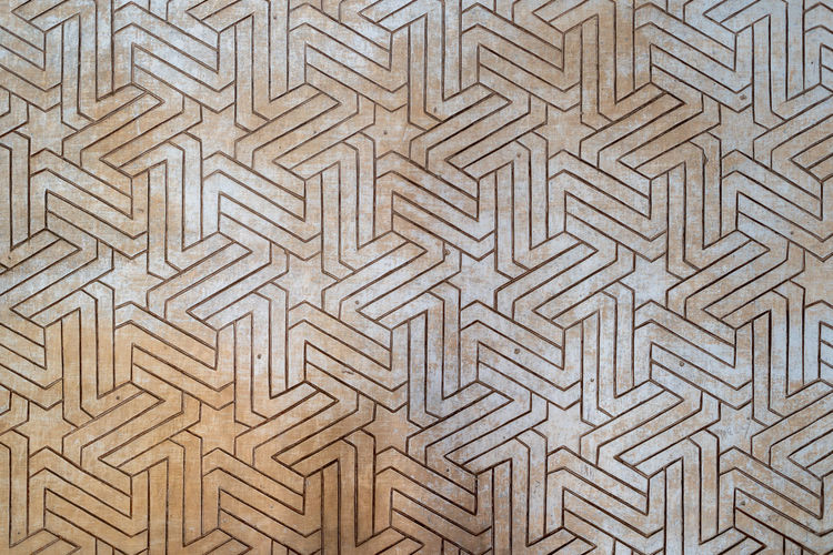 Full frame shot of pattern on floor