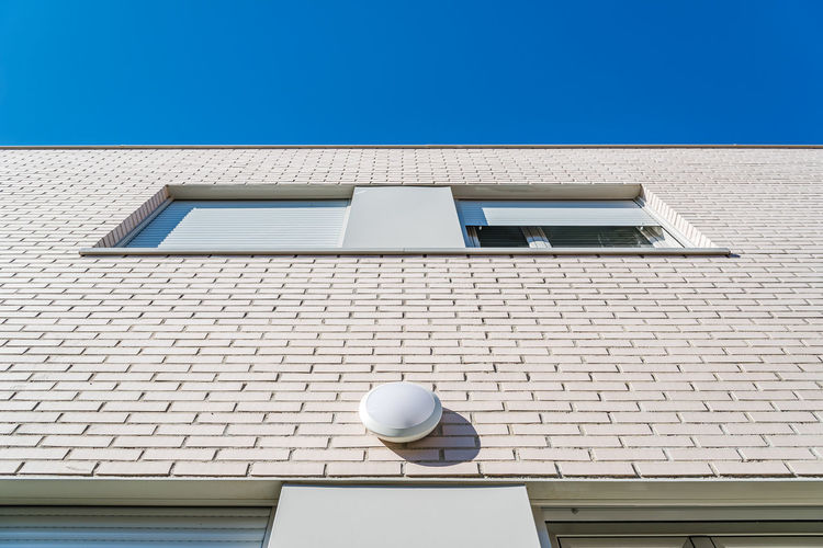 Modern architecture brick house