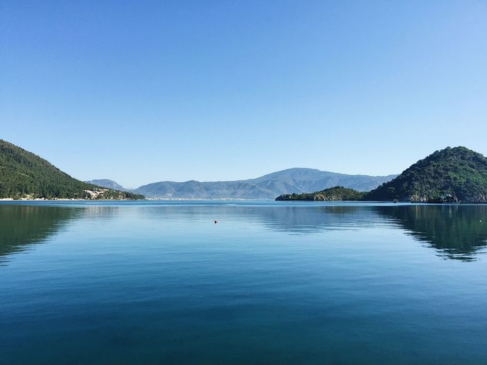 Scenic landscape in turkey