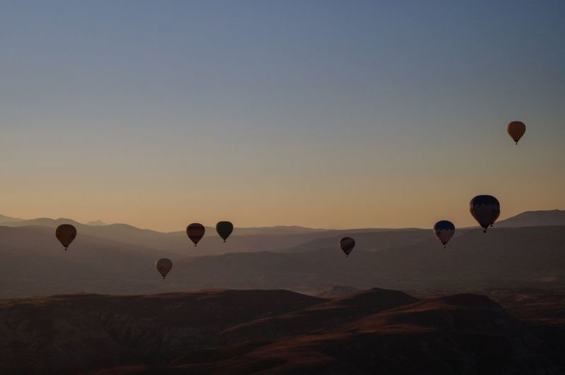Panoramic view of cappadocia 
