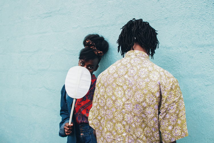 Black Hair Two People Togetherness Boys Girls Friendship Day Outdoors Vintage Fashion Standing Vintage Vintage Photography Abstract EyeEmNewHere EyeEm Gallery Canon Camera Africa Fashion Cyan Blue Teenager Abstract Photography Portrait Wall Art Detail The Week On EyeEm