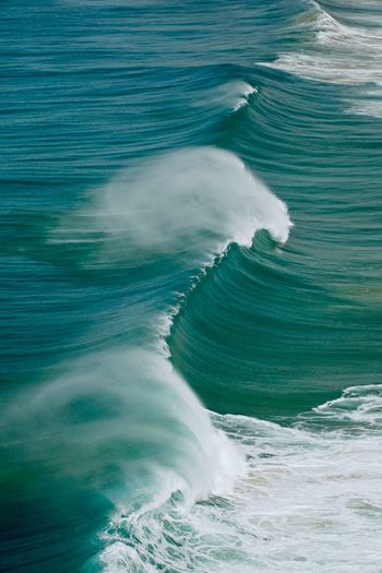 Waves at sea