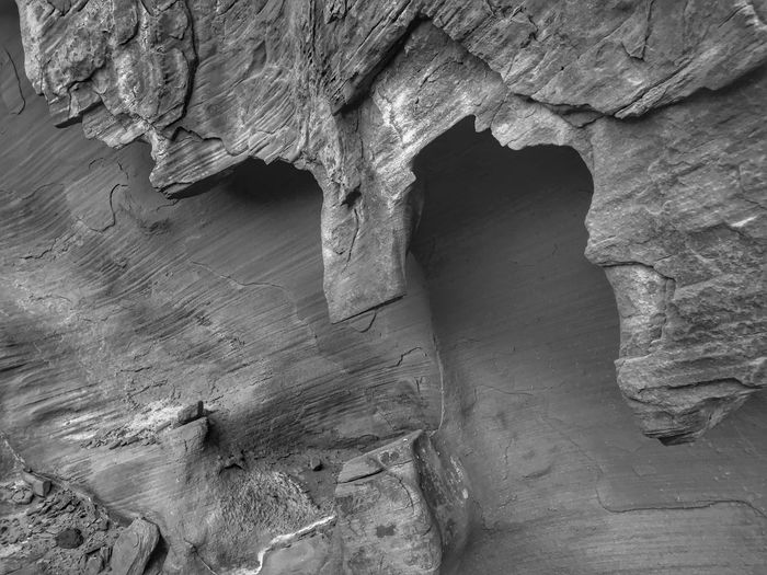 Full frame of sandstone formation