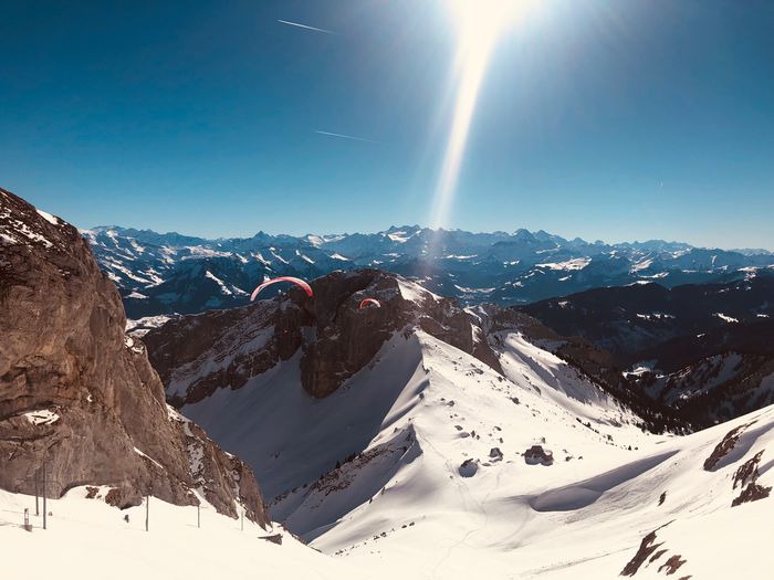 Swiss panorama view