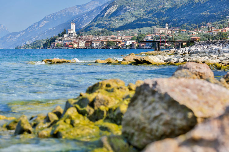 View of city at waterfront