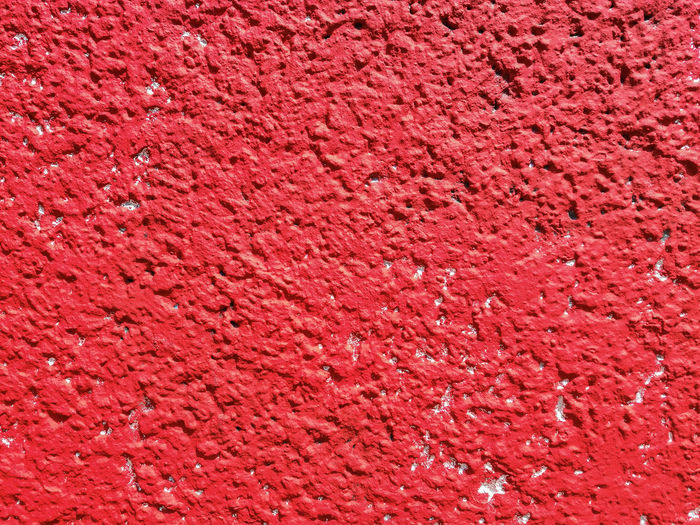 Full frame shot of red wall
