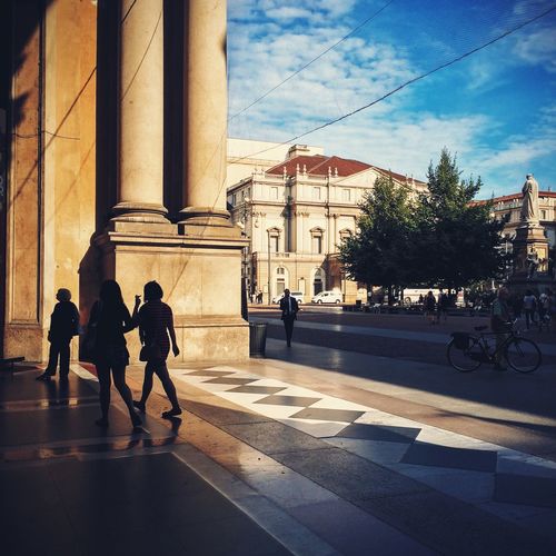 Buildings in city