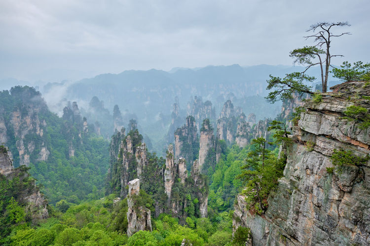 Zhangjiajie mountains, china