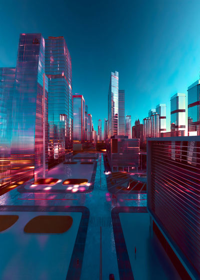 Futurist city