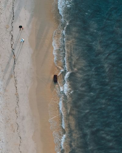 Penang beach from above