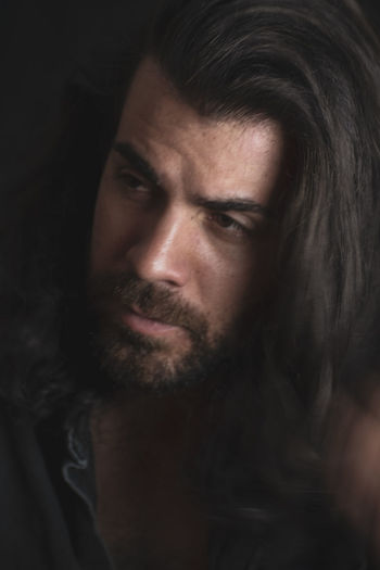 Portrait of young man