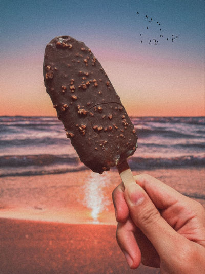 Ice cream by the beach