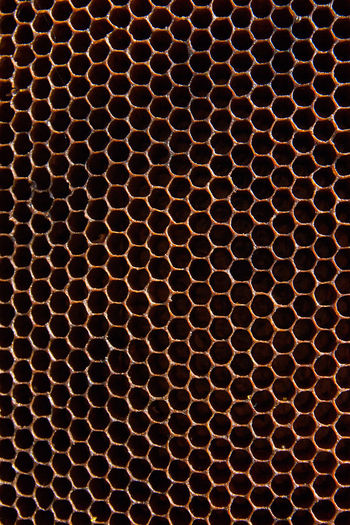 Full frame shot of honeycomb