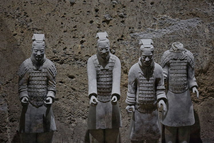 1421 terracotta army warriors-army of qin shi huang first emperor of china. xian-shaanxi-china.