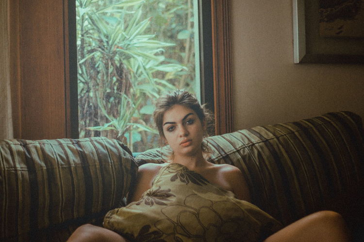 I'm not your toy Indoors Young Adult Young Women Lifestyles Portrait Home Interior Real People EyeEm Of The Week The Week On EyeEm Creative Photography Eye4photography Best Of EyeEm Shadows & Lights Portrait Of A Woman Looking At Camera Illuminated